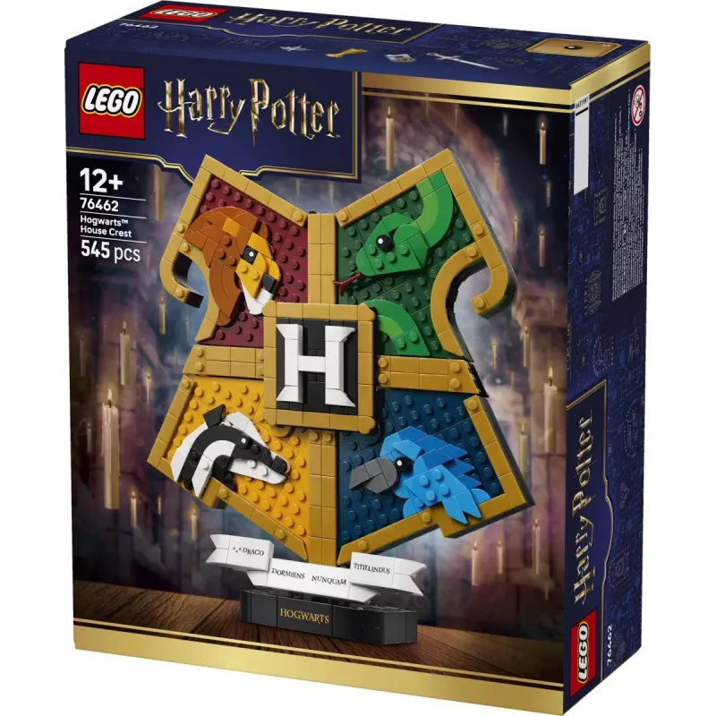 LEGO Harry Potter 76462 Cūkkārpas māju ģerbonis (545 gab.)