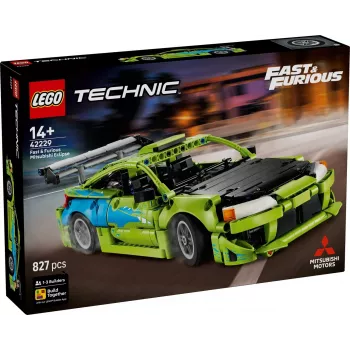 LEGO Technic 42229 Fast & Furious Mitsubishi Eclipse (827 gab.)