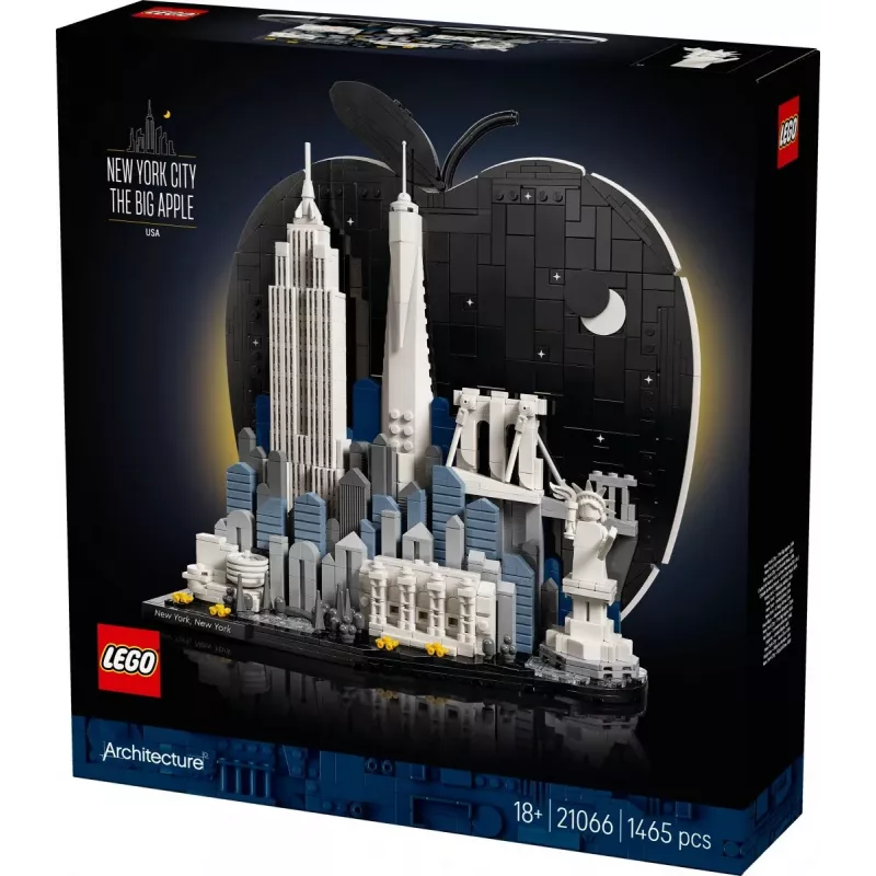 LEGO Architecture 21066 Ņujorka - Lielais ābols (1465 gab.)