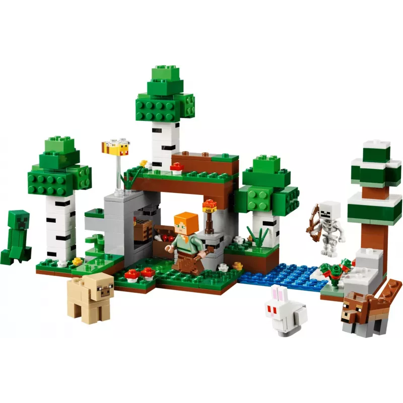 LEGO Minecraft 21593 Pirmās nakts piedzīvojums (301 gab.)
