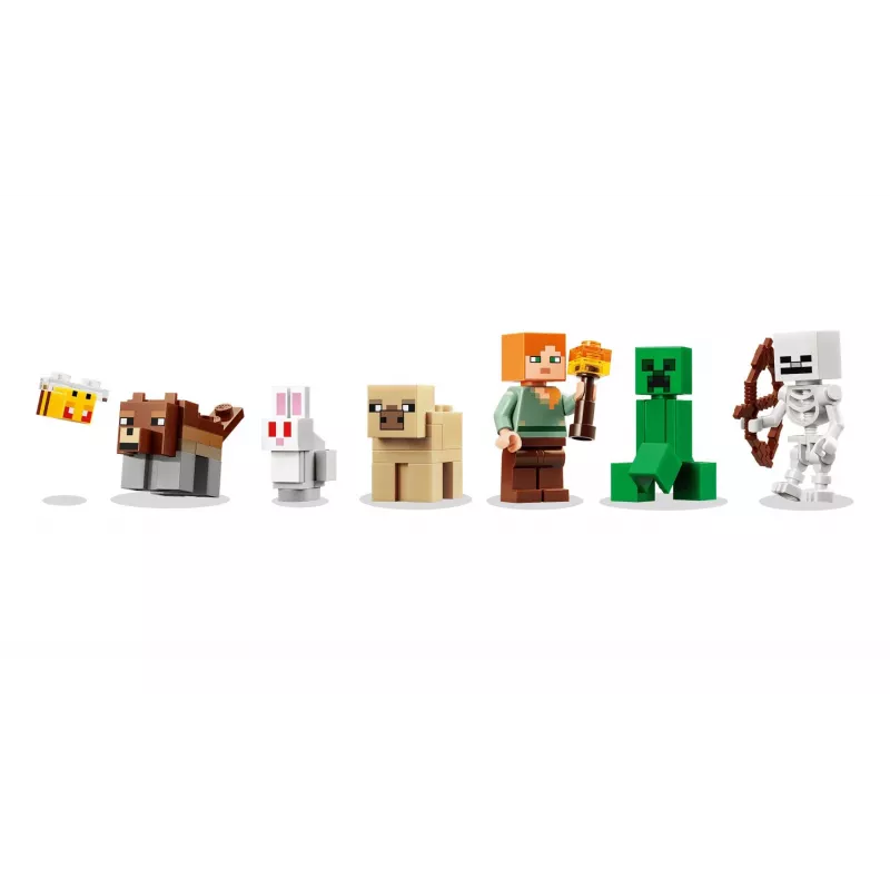 LEGO Minecraft 21593 Pirmās nakts piedzīvojums (301 gab.)