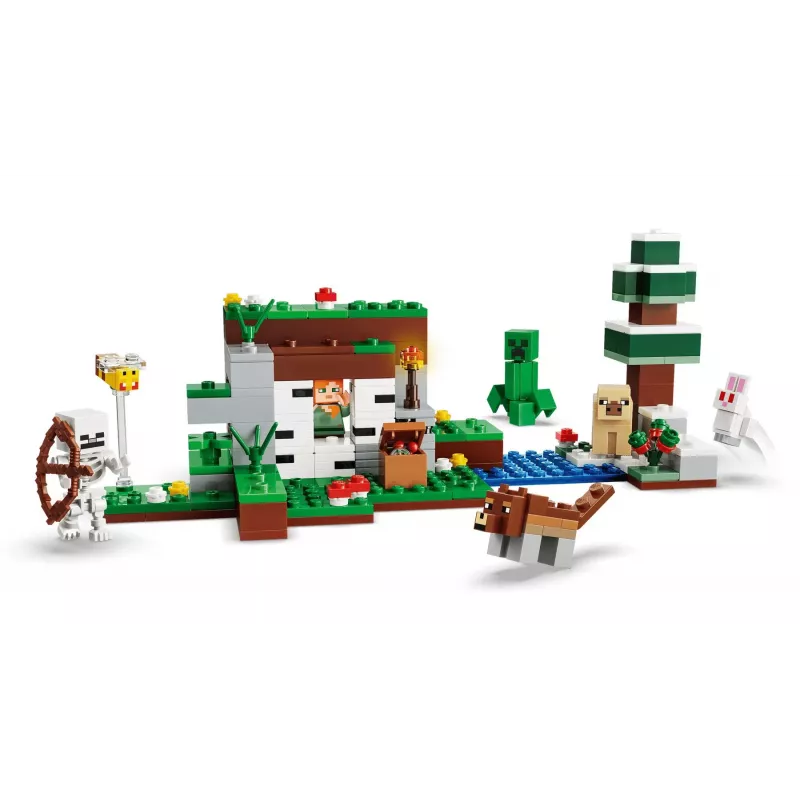 LEGO Minecraft 21593 Pirmās nakts piedzīvojums (301 gab.)