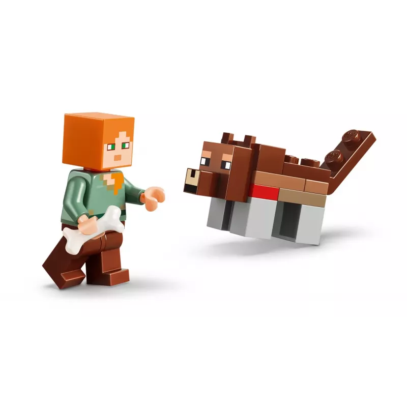 LEGO Minecraft 21593 Pirmās nakts piedzīvojums (301 gab.)