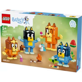 LEGO Bluey 11217 No klučiem būvēta Bluey ģimene (466 gab.)