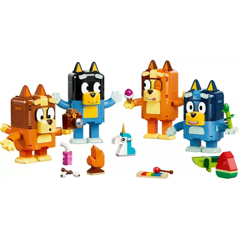 LEGO Bluey 11217 No klučiem būvēta Bluey ģimene (466 gab.)