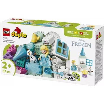 LEGO DUPLO Disney 10462 Ledus sirds radošā kaste ar Elzu un Olafu (37 gab.)
