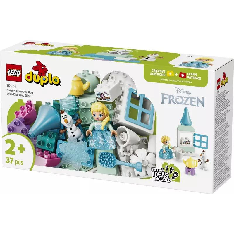 LEGO DUPLO Disney 10462 Ledus sirds radošā kaste ar Elzu un Olafu (37 gab.)