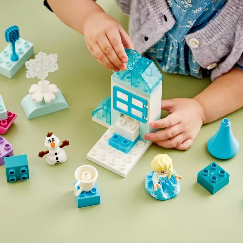 LEGO DUPLO Disney 10462 Ledus sirds radošā kaste ar Elzu un Olafu (37 gab.)