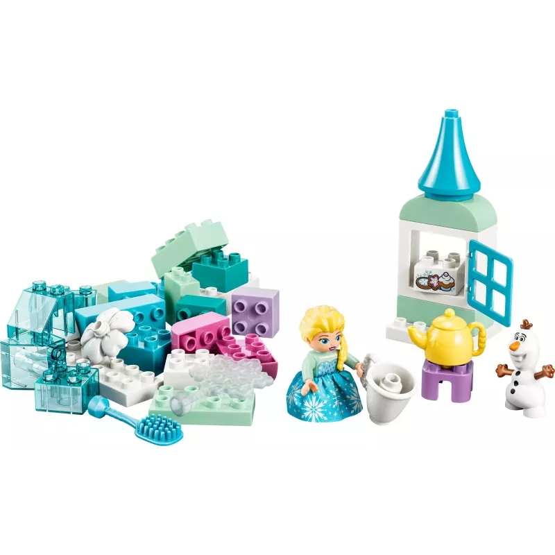 LEGO DUPLO Disney 10462 Ledus sirds radošā kaste ar Elzu un Olafu (37 gab.)
