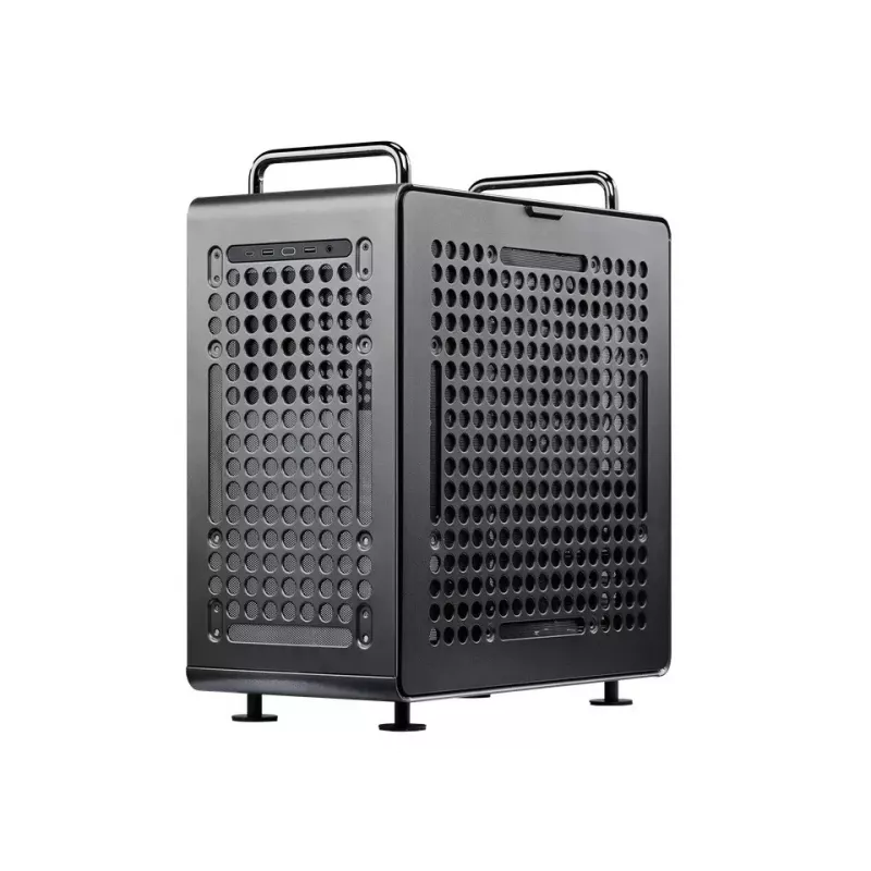 Cooler Master QUBE 540 Stardust Iron ATX Mid-Tower korpuss (rūdīts stikls)