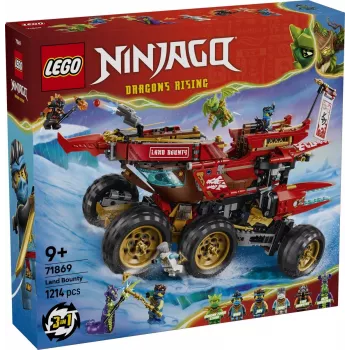 LEGO NINJAGO 71869 Land Bounty sauszemes kuģis (1214 gab.)