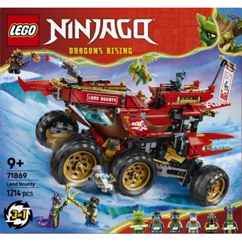 LEGO NINJAGO 71869 Land Bounty sauszemes kuģis (1214 gab.)