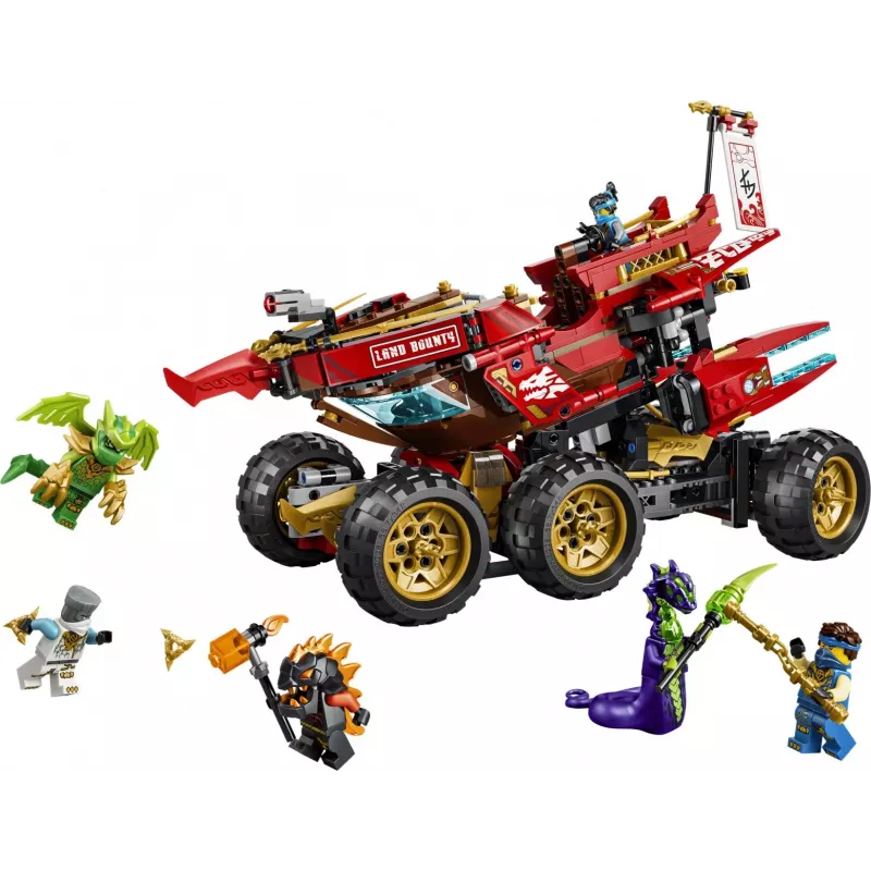 LEGO NINJAGO 71869 Land Bounty sauszemes kuģis (1214 gab.)