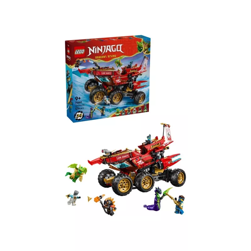 LEGO NINJAGO 71869 Land Bounty sauszemes kuģis (1214 gab.)