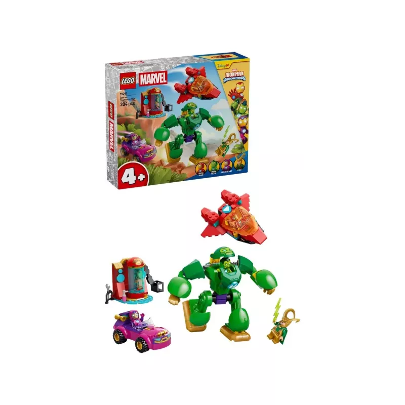 LEGO Marvel 11211 Loki pret Dzelzs cilvēka komandu (204 gab.)