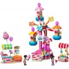 LEGO Friends 42700 Konfekšu un kēksiņu panorāmas rats (602 gab.)