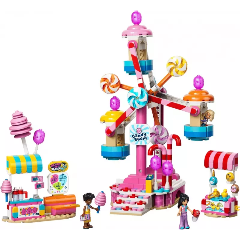 LEGO Friends 42700 Konfekšu un kēksiņu panorāmas rats (602 gab.)