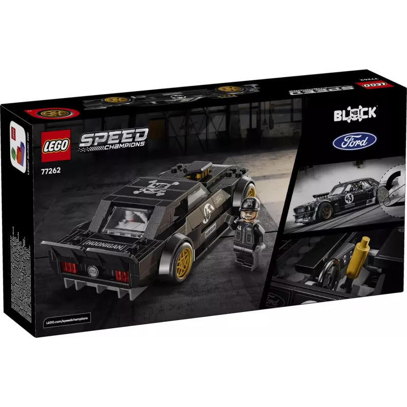 LEGO Speed Champions 77262 Ken Block '65 Ford Mustang Hoonicorn V1 (345 gab.)
