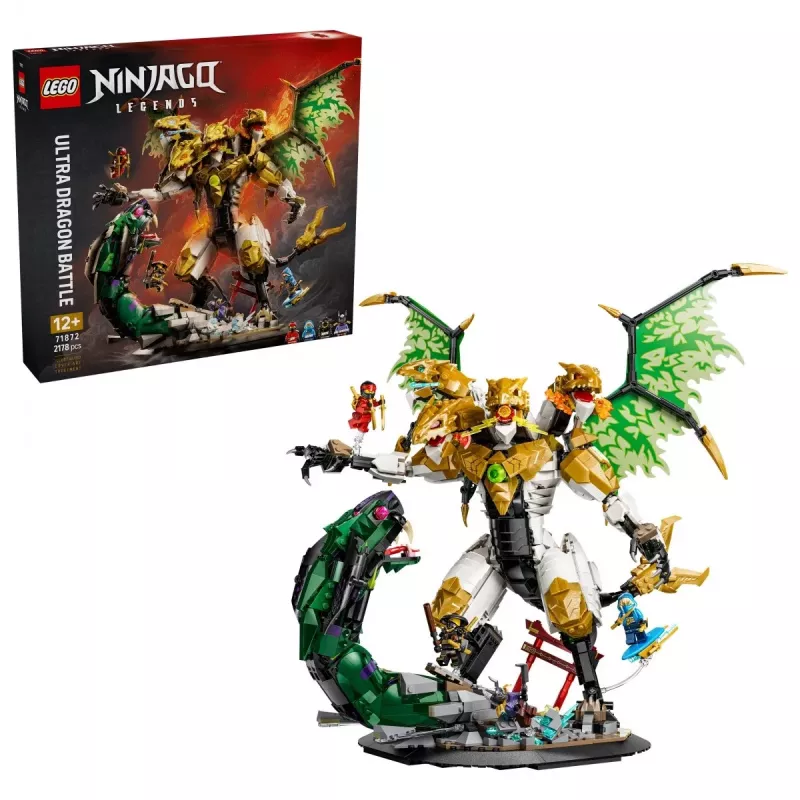 LEGO NINJAGO 71872 Ultra pūķa kauja (2178 gab.)