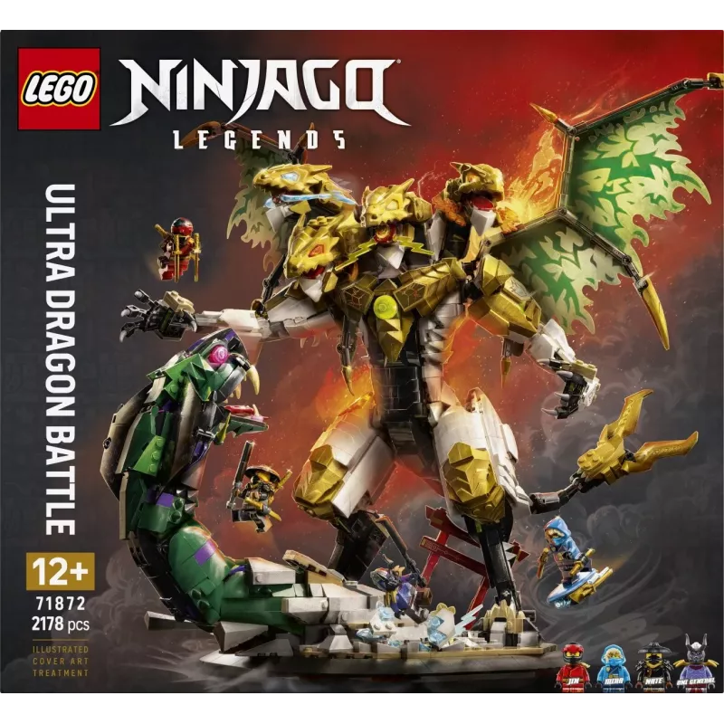 LEGO NINJAGO 71872 Ultra pūķa kauja (2178 gab.)