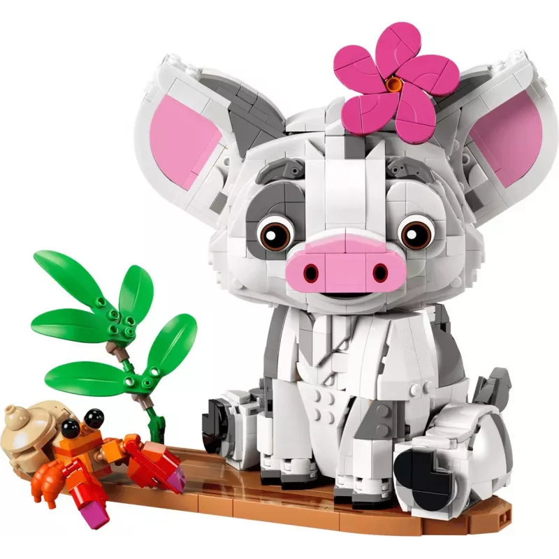 LEGO Disney 43292 Pua (Vaiana) saliekama figūra (885 gab.)