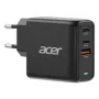 Acer 67W USB-C 3 portu GaN lādētājs (USB-C / USB-A)