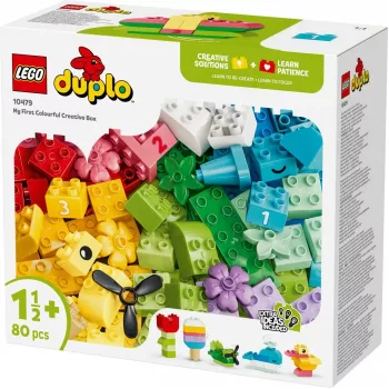 LEGO DUPLO 10479 Krāsaina radošā kaste (80 gab.)