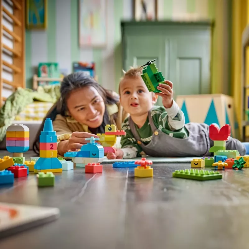LEGO DUPLO 10479 Krāsaina radošā kaste (80 gab.)