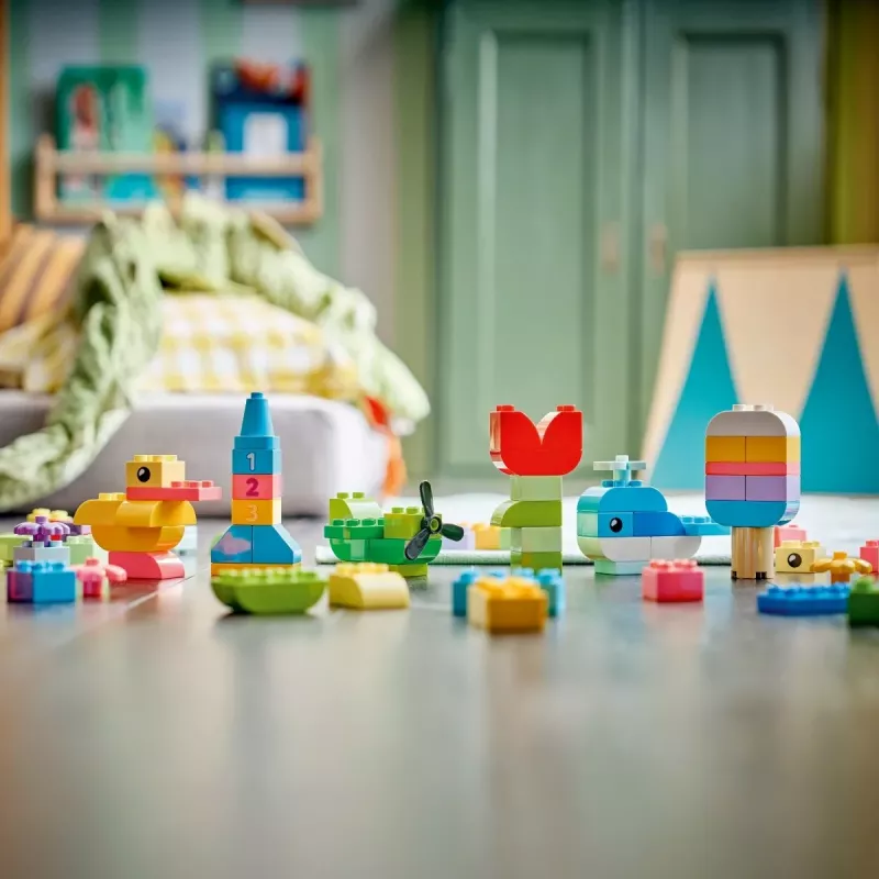 LEGO DUPLO 10479 Krāsaina radošā kaste (80 gab.)