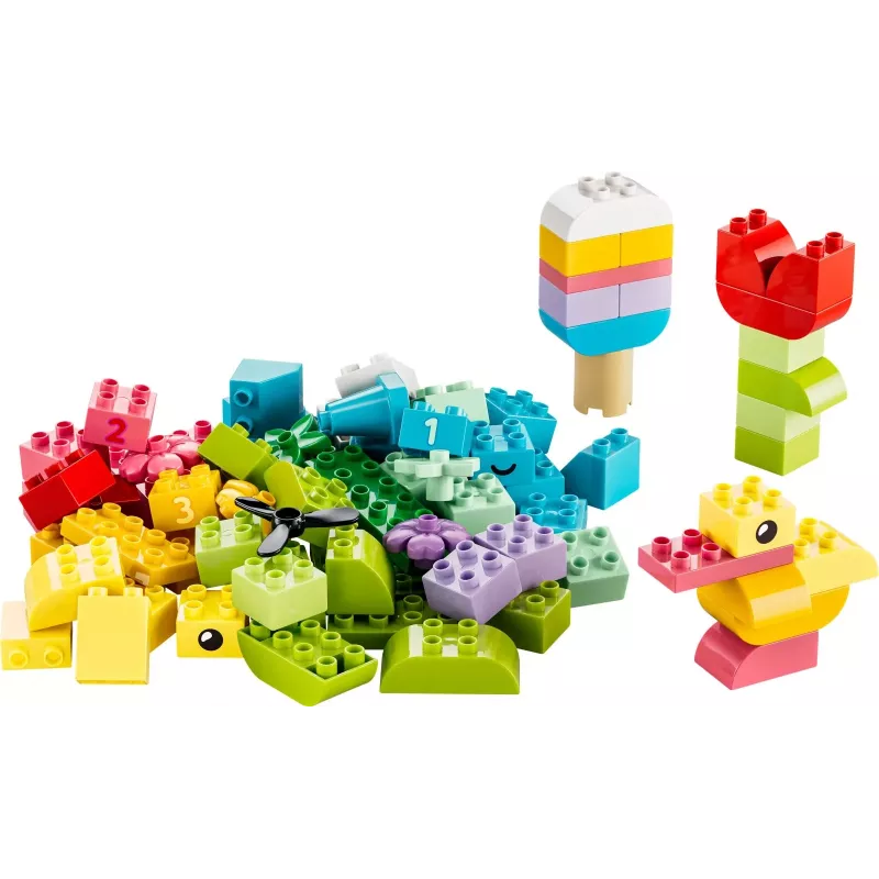 LEGO DUPLO 10479 Krāsaina radošā kaste (80 gab.)
