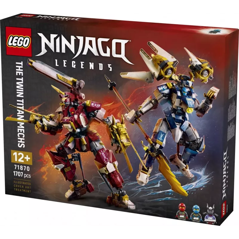 LEGO NINJAGO 71870 Titānu robotu dvīņi (1707 gab.)