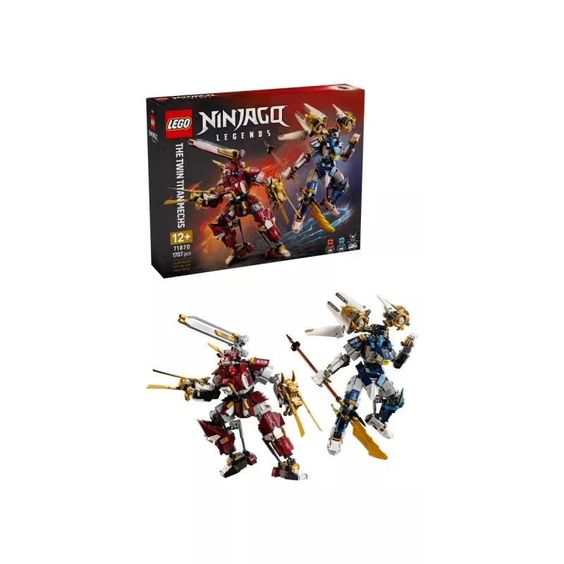 LEGO NINJAGO 71870 Titānu robotu dvīņi (1707 gab.)