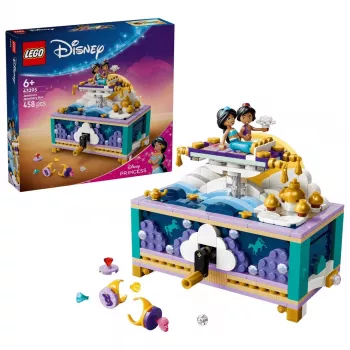 LEGO Disney 43295 Džasmīnas rotaslietu kastīte (458 gab.)