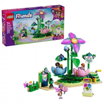 LEGO Friends 42702 Rotējošais ziedu un feju krūzīšu atrakcijs (321 gab.)