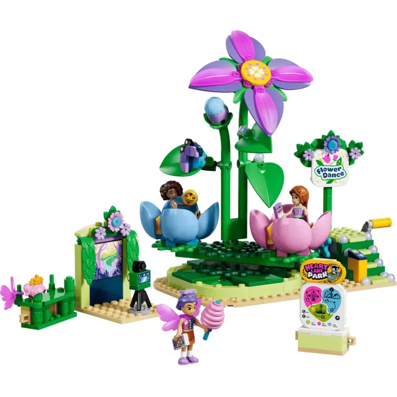 LEGO Friends 42702 Rotējošais ziedu un feju krūzīšu atrakcijs (321 gab.)