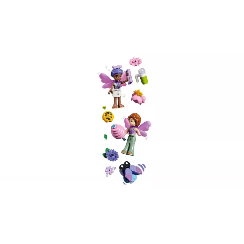 LEGO Friends 42702 Rotējošais ziedu un feju krūzīšu atrakcijs (321 gab.)