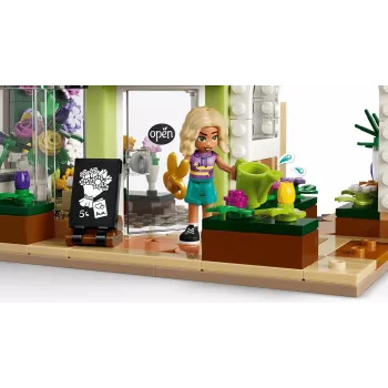 LEGO Friends 42693 Radošais ziedu veikals (377 gab.)