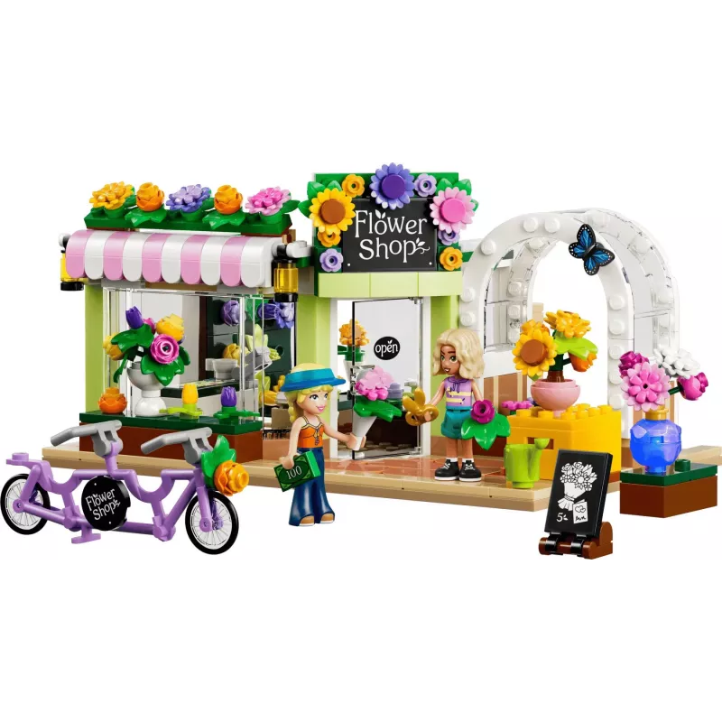 LEGO Friends 42693 Radošais ziedu veikals (377 gab.)