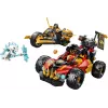 LEGO NINJAGO 71864 Kai un Cole apvienojamie transportlīdzekļi (394 gab.)