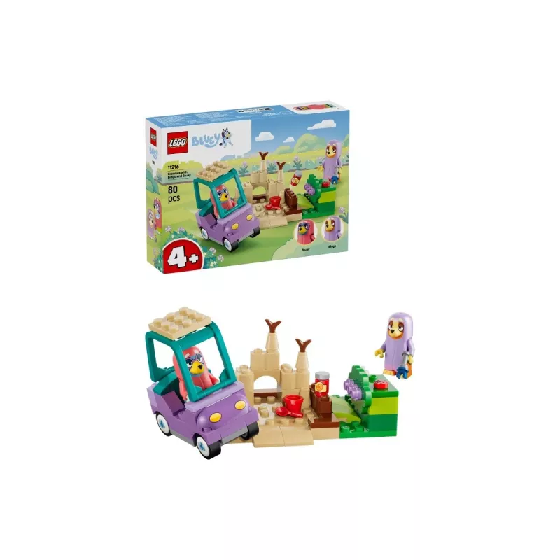 LEGO Bluey 11216 Vecmāmiņas ar Bingo un Bluey (80 gab.)