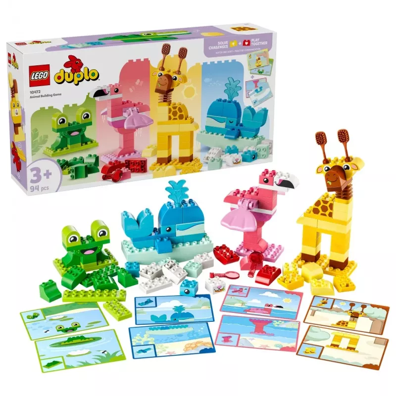 LEGO DUPLO 10472 Dzīvnieku būvēšanas spēle (94 gab.)