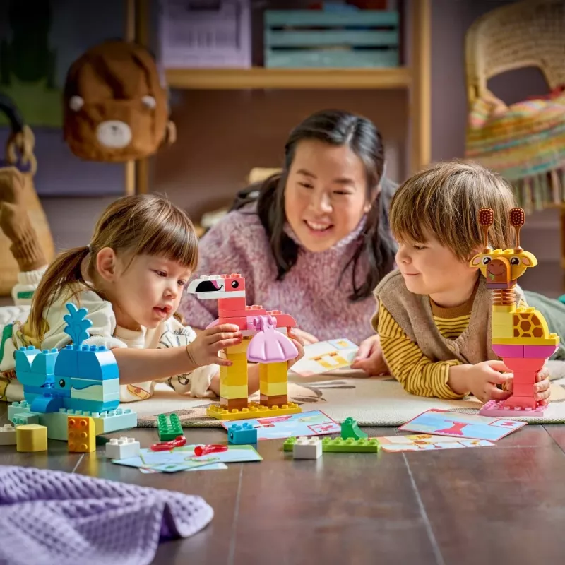 LEGO DUPLO 10472 Dzīvnieku būvēšanas spēle (94 gab.)