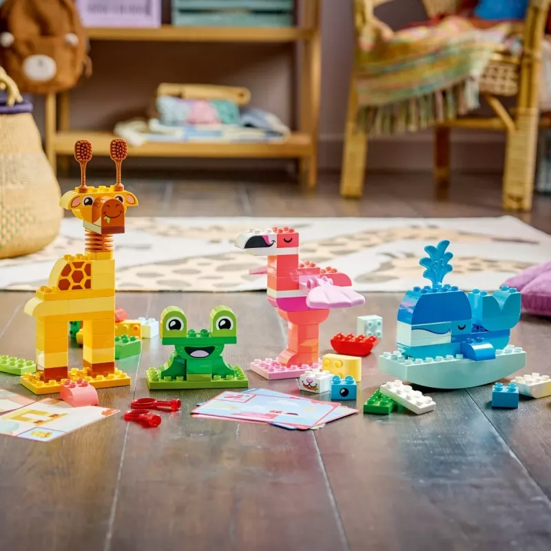 LEGO DUPLO 10472 Dzīvnieku būvēšanas spēle (94 gab.)