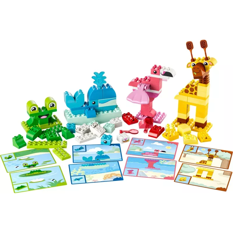 LEGO DUPLO 10472 Dzīvnieku būvēšanas spēle (94 gab.)