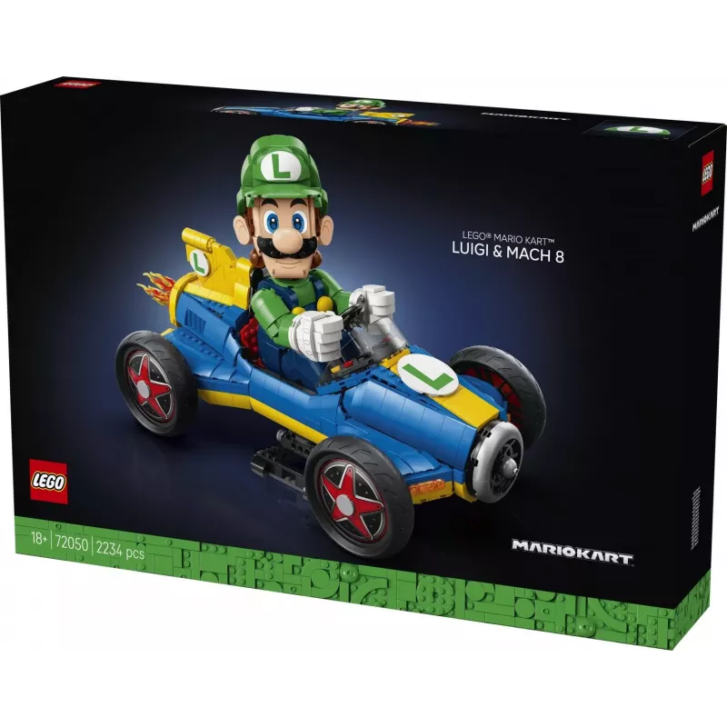 LEGO Super Mario 72050 Mario Kart - Luidži un Mach 8 (2234 gab.)