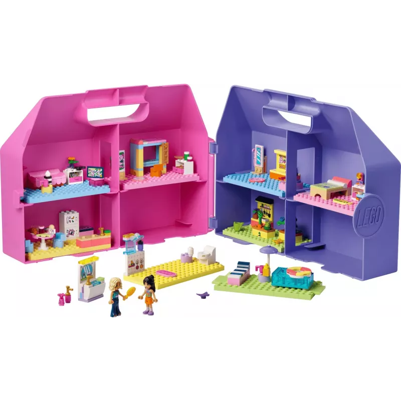 LEGO Friends 42697 Radoša leļļu māja koferī (355 gab.)