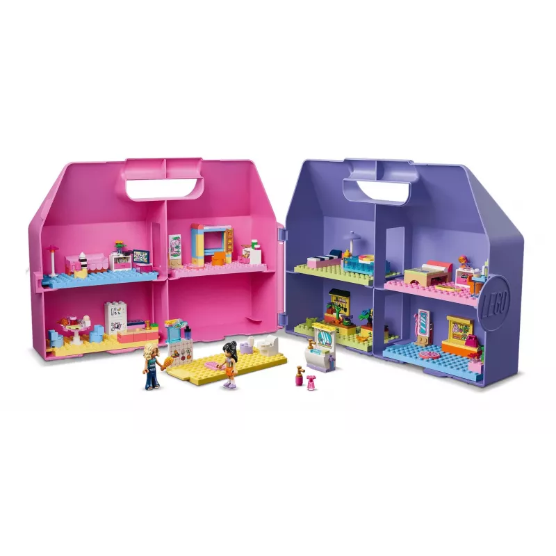 LEGO Friends 42697 Radoša leļļu māja koferī (355 gab.)