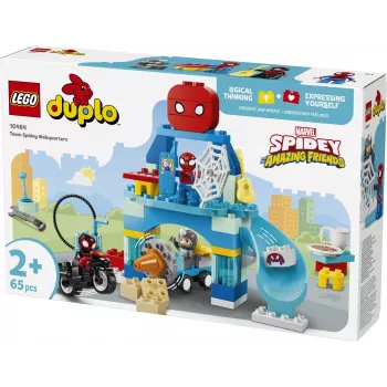 LEGO DUPLO Marvel 10464 Spaidija komandas slēptuve (65 gab.)