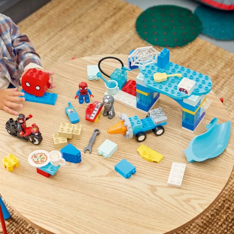 LEGO DUPLO Marvel 10464 Spaidija komandas slēptuve (65 gab.)
