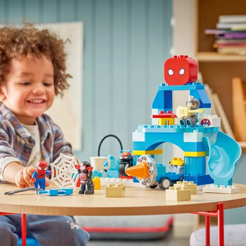 LEGO DUPLO Marvel 10464 Spaidija komandas slēptuve (65 gab.)